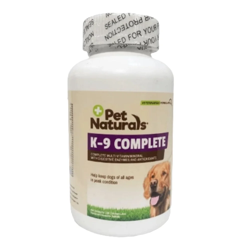 Supliment nutritiv pentru caini Pet Naturals K-9 Complete, 180 tablete